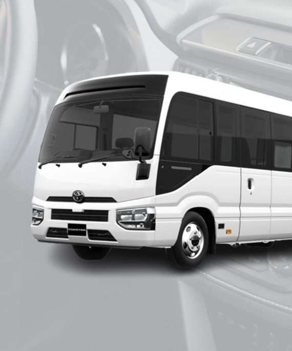 Coaster 2023 Toyota, Umrah Transport Service