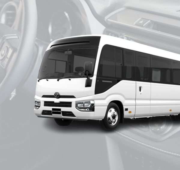 Coaster 2023 Toyota, Umrah Transport Service