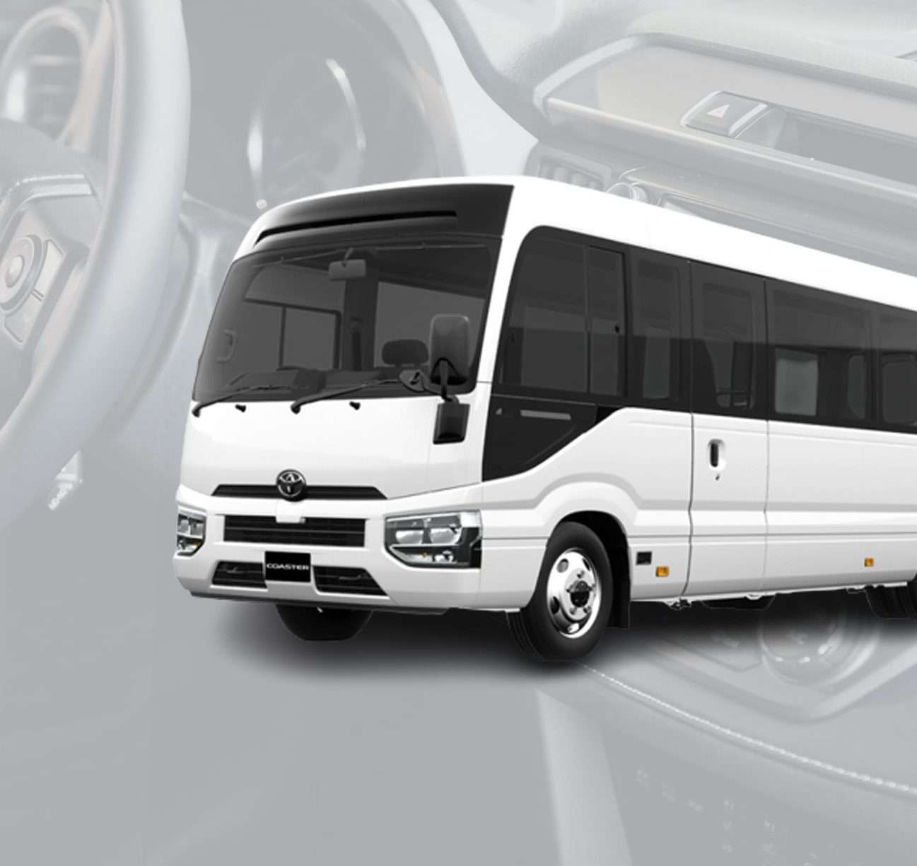 Coaster 2023 Toyota, Umrah Transport Service